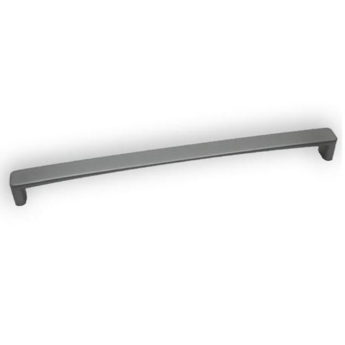 Immagine di maniglie s-1666 mm. 224 metal argento alu 232 a:16 h:21,5 int:224                                                                                           