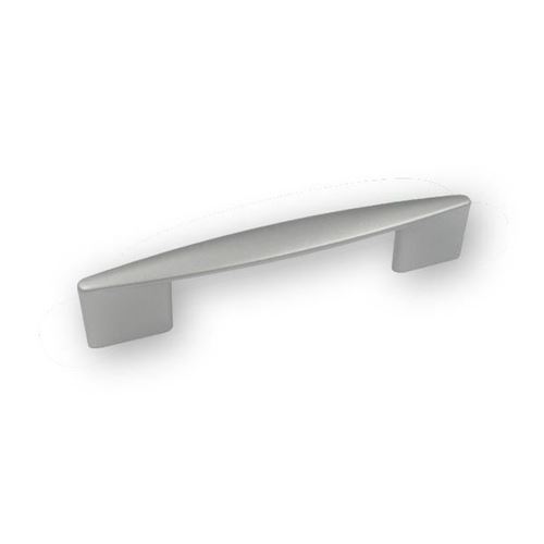 Immagine di maniglie s-1671 mm. 128 metal argento alu 152 a:20 h:30 int:96/128                                                                                           