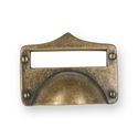 Immagine di maniglie s-1682 mm. 32 metallo ottone antico 83 a:62 h:25,5 int:32                                                                                           