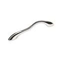 Immagine di maniglie s-1762 mm. 128 metal nikel lucido 174 a:24 h:27 int:128                                                                                           