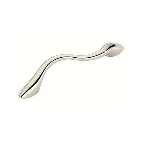 Immagine di maniglie s-1762 mm. 96 metallo nikel lucido 130 a:25 h:28 int:96                                                                                           