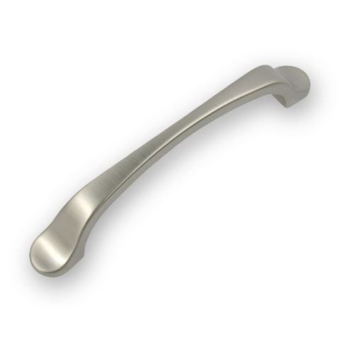 Immagine di maniglie s-1763 mm. 96 metallo nikel satinato 118 a:15 h:25,5 int:96                                                                                           