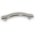 Immagine di maniglie s-1764 mm. 96 metallo nikel lucido 123 a:16 h:27 int:96                                                                                           