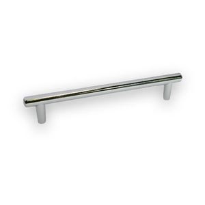 Immagine di maniglie s-1765 mm.  96 metal cromo lucido 135 a:10 h:27,5 int:96                                                                                           