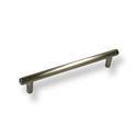 Immagine di maniglie s-1765 mm. 128 metal nikel 157 a:10 h:27,5 int:128                                                                                           