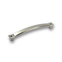Immagine di maniglie s-1809 mm. 128 metal cromo lucido 142 a:14 h:22,5 int:128                                                                                           