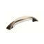 Immagine di maniglie s-1881 mm. 96 metallo ottone ant/beige 130 a:22 h:27 int:96                                                                                           