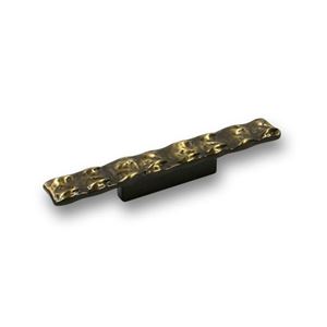 Immagine di maniglie s-2033 mm. 64 metallo ottone antico 165 a:25 h:24 int:64                                                                                           