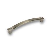 Immagine di maniglie s-2038 mm. 128 metal nikel/trasp. 142 a:14 h:22,5 int:128                                                                                           