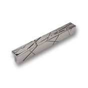 Immagine di maniglie s-2095 mm. 128 metal cromo lucido 174 a:20 h:22 int:128                                                                                           