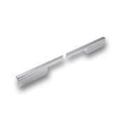 Immagine di maniglie s-2110 mm. 384 metal cromo lucido 412 a:10 h:29 int:288/384                                                                                           