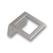 Immagine di maniglie s-2116 mm. 32 metallo argento alu 38 a:38 h:22 int:32                                                                                           