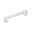 Immagine di maniglie s-2157 mm. 128 metal cromo lucido 161 a:20 h:27 int:128                                                                                           