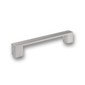 Immagine di maniglie s-2157 mm. 128 metal cromo opaco 161 a:20 h:27 int:128                                                                                           