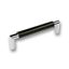 Immagine di maniglie s-2161 mm. 128 metal nero/cromo luc. 140 a:16 h:37 int:128                                                                                           