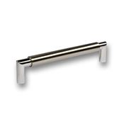 Immagine di maniglie s-2161 mm. 160 metal nikel 172 a:16 h:37 int:160                                                                                           