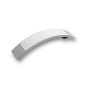 Immagine di maniglie s-2184 mm.  96 metal cromo l/bianco 137 a:30 h:26 int:96                                                                                           