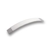 Immagine di maniglie s-2184 mm. 160 metal cromo l/bianco 200 a:30 h:26 int:160                                                                                           