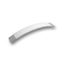 Immagine di maniglie s-2184 mm. 160 metal cromo l/bianco 200 a:30 h:26 int:160                                                                                           