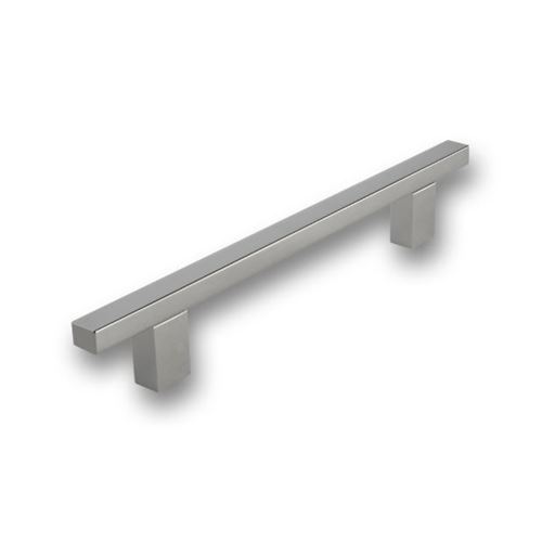 Immagine di maniglie s-2237 mm. 128 metal cromo lucido 186 a:10 h:29 int:128                                                                                           