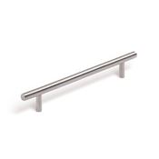 Immagine di maniglie s-2308h mm. 160 inox satin 192 a:10 h:31 int:160                                                                                           