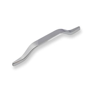 Immagine di maniglie s-2318 mm. 160 metal cromo lucido 200 a:17 h:29 int:160                                                                                           