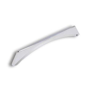 Immagine di maniglie s-2341 mm. 160 metal cromo lucido 173 a:12 h:30 int:160                                                                                           
