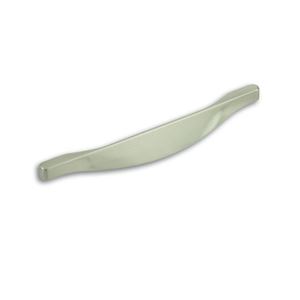Immagine di maniglie s-2356 mm. 160 metal nikel satinato 185 a:18 h:23 int:160                                                                                           