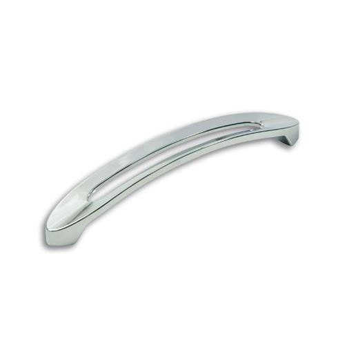 Immagine di maniglie s-2374 mm. 160 metal cromo lucido 180 a:25 h:29 int:160                                                                                           
