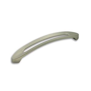 Immagine di maniglie s-2374 mm. 160 metal nikel satinato 180 a:25 h:29 int:160                                                                                           
