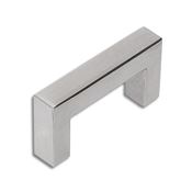 Immagine di maniglie s-2387h mm. 64 inox satin 76 a:12 h:35 int:64                                                                                           