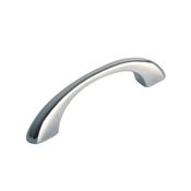 Immagine di maniglie s-550 mm. 64 metallo cromo lucido 86 a:10 h:23 int:64                                                                                           