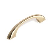 Immagine di maniglie s-550 mm. 64 metallo ottone lucido 86 a:10 h:23 int:64                                                                                           