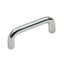 Immagine di maniglie s-6175 mm.  64 metal cromo lucido 72 a:8 h:26,5 int:64                                                                                           