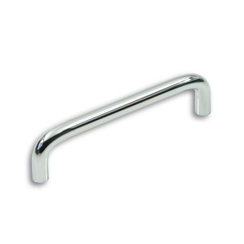 Immagine di maniglie s-6175 mm.  96 metal cromo lucido 104 a:8 h:27 int:96                                                                                           