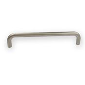 Immagine di maniglie s-6175 mm. 128 metal nikel opaco 136 a:8 h:27 int:128                                                                                           