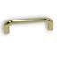 Immagine di maniglie s-6175 mm. 128 metal ottone lucido 136 a:8 h:27 int:128                                                                                           