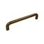 Immagine di maniglie s-6211 mm. 128 metal ottone antico 138 a:10 h:28,5 int:128                                                                                           