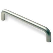 Immagine di maniglie s-6211 mm. 192 metal nikel opaco 202 a:10 h:28,5 int:192                                                                                           