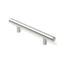 Immagine di maniglie s-6300 mm. 96 metallo cromo opaco 158 a:14 h:33 int:96                                                                                           