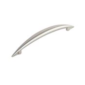 Immagine di maniglie s-809 mm. 128 metallo nikel opaco 165 a:13 h:30 int:128                                                                                           