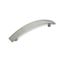 Immagine di maniglie s-878 mm. 96 metallo cromo opaco 125 a:17 h:27,5 int:96                                                                                           