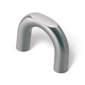 Immagine di maniglie s-906 mm. 32 inox satin 42 a:10 h:32 int:32                                                                                           