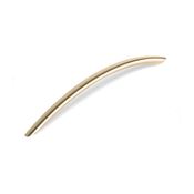 Immagine di maniglie s-930 mm. 96 metallo ottone lucido 114 a:10 h:30 int:96                                                                                           