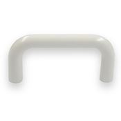 Immagine di maniglie s-h121 mm. 64 plast bianco 4 a10 h35 int64 busta 2 pz.                                                                                           