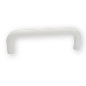 Immagine di maniglie s-h121 mm. 96 plast bianco 06 a10 h35 int96 busta 2 pz.                                                                                           