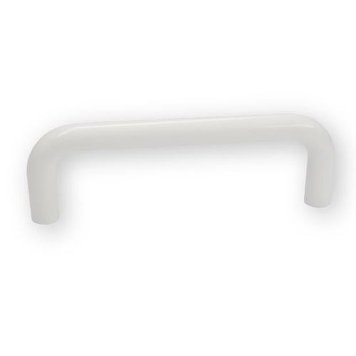 Immagine di maniglie s-h121 mm. 96 plast bianco 06 a10 h35 int96 busta 2 pz.                                                                                           