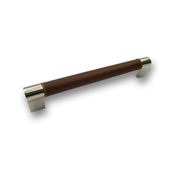 Immagine di maniglie s-h170 mm. 192 metal marrone/nikel 214,5 a:20 h:37 int:192                                                                                           