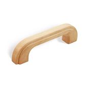 Immagine di maniglie s-s30 mm. 96 faggio chiaro lucido 112 a:17 h:30 int:96                                                                                           