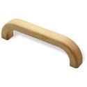 Immagine di maniglie s-s301 mm. 96 acero chiaro lucido 107 a:14 h:29 int:96                                                                                           